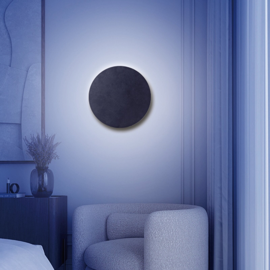 Aigostar - LED Dimmable wall light MESH Smart LED/12W/230V 2700-6500K black