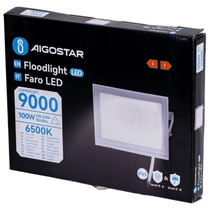 Aigostar - LED Floodlight LED/100W/230V 6500K IP65