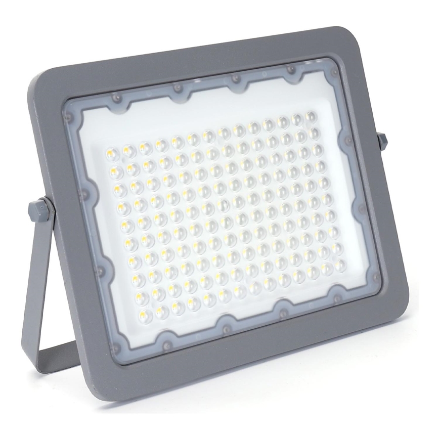 Aigostar - LED Floodlight LED/100W/230V grey 4000K IP65