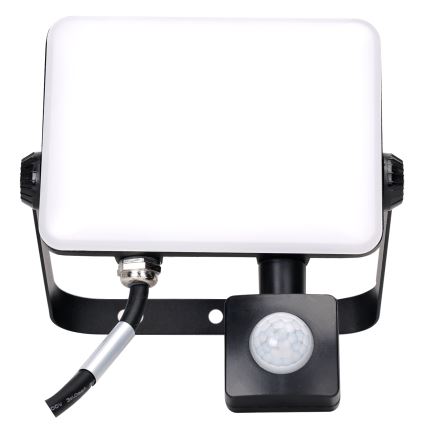 Aigostar - LED Floodlight with a sensor LED/30W/230V 6500K IP65 black