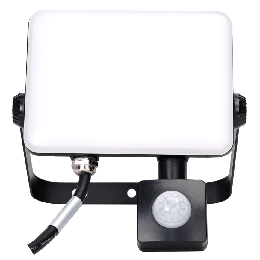 Aigostar - LED Floodlight with a sensor LED/30W/230V 6500K IP65 black