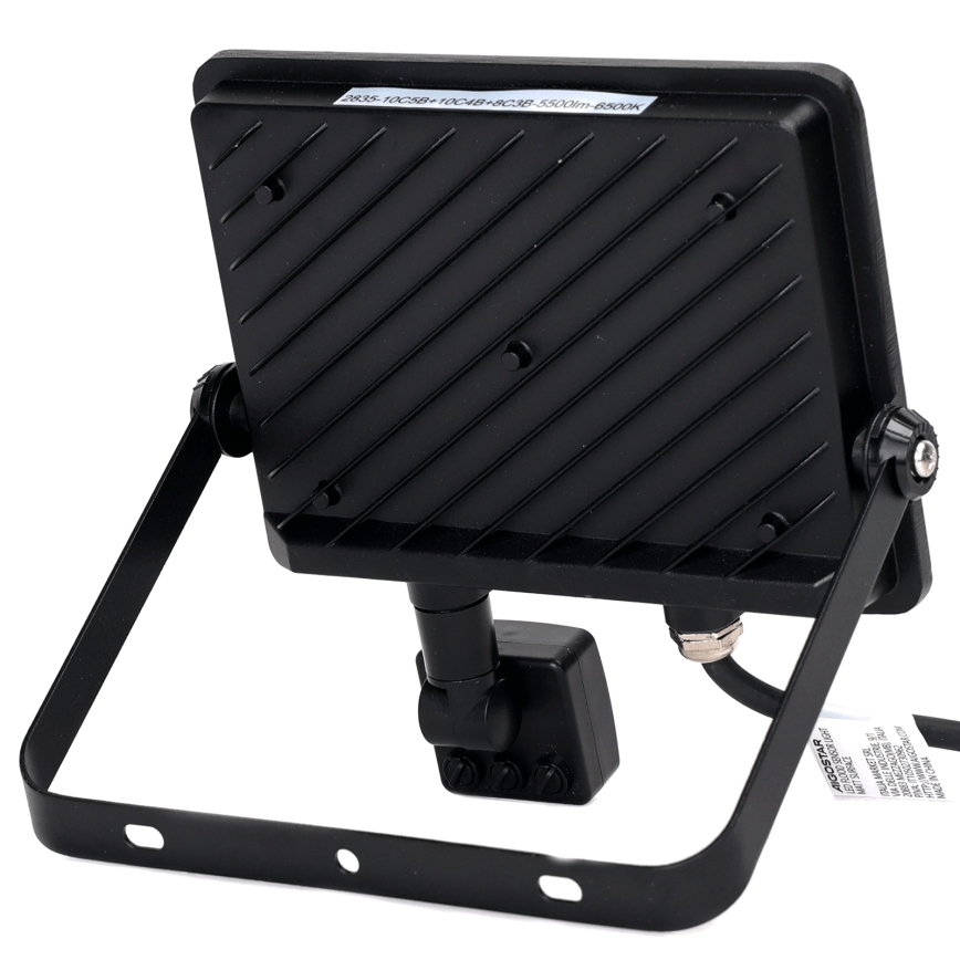 Aigostar - LED Floodlight with a sensor LED/50W/230V 6500K IP65 black