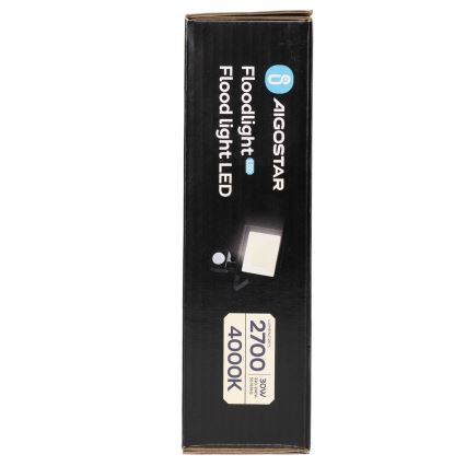 Aigostar - LED Floodlight with Sensor LED/30W/230V 4000K IP65