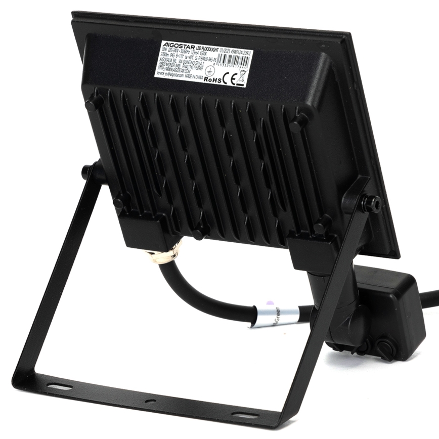 Aigostar - LED Floodlight with Sensor LED/30W/230V 6500K IP65