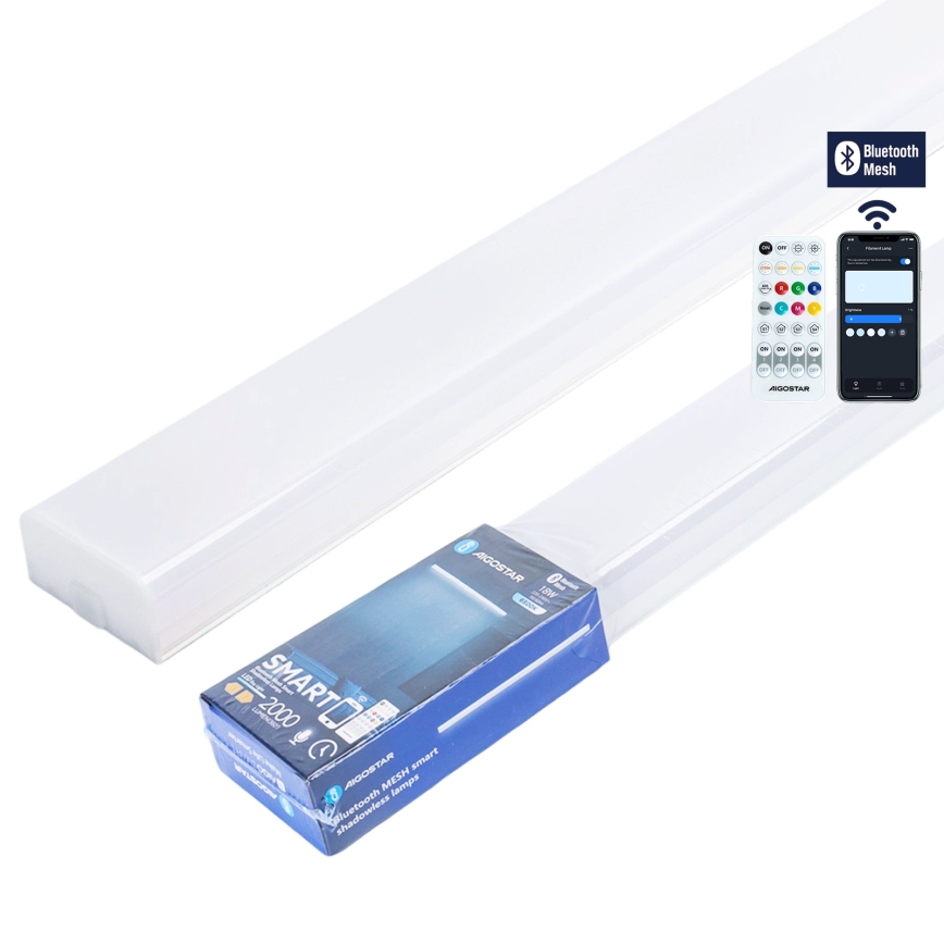 Aigostar - LED Fluorescent Light Fixture MESH LED/18W/230V 6500K