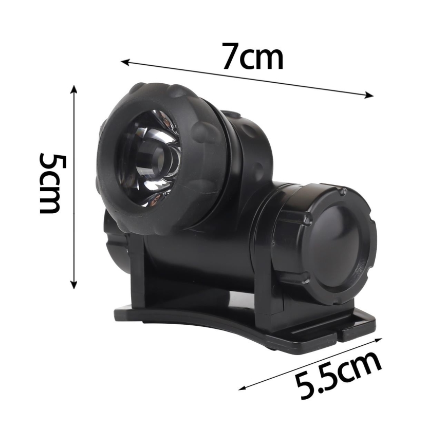 Aigostar - LED Headlamp LED/1,8W/3xAAA