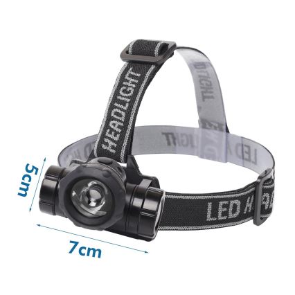 Aigostar - LED Headlamp LED/1,8W/3xAAA