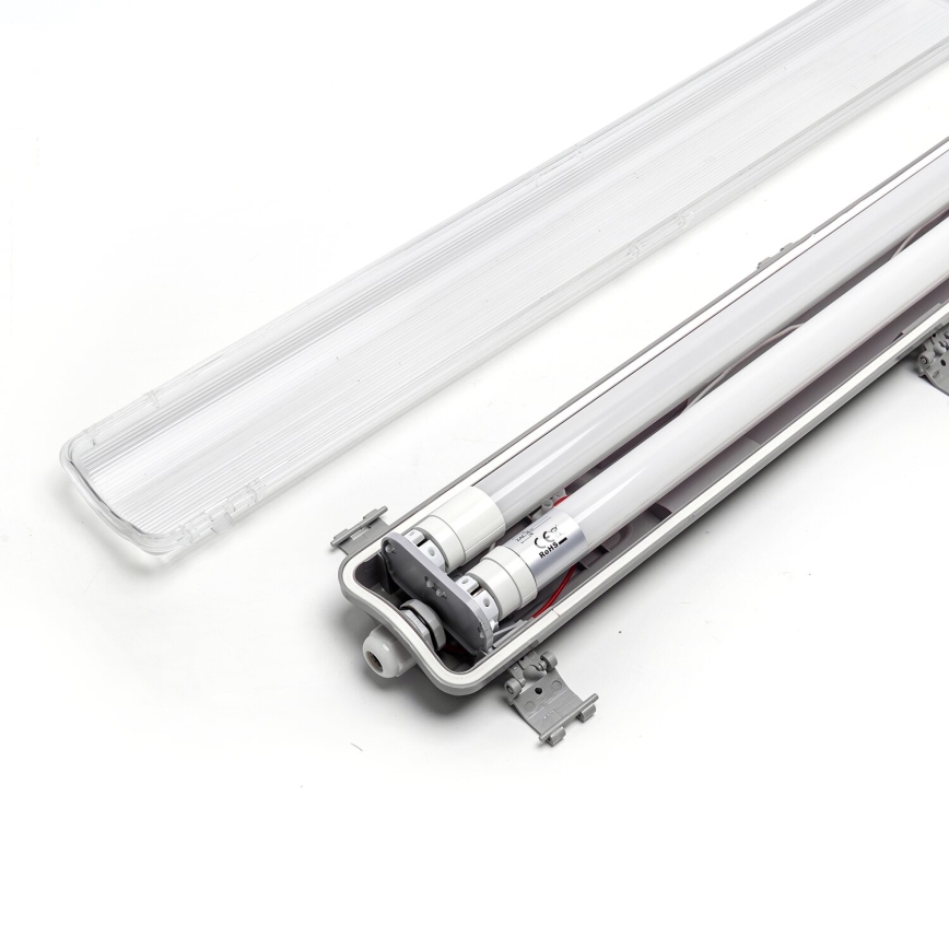 Aigostar - LED Heavy-duty fluorescent light 2xG13/18W/230V 4000K 127,6 cm IP65