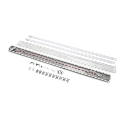 Aigostar - LED Heavy-duty fluorescent light 2xG13/18W/230V 4000K 127,6 cm IP65