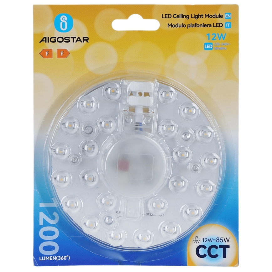 Aigostar - LED Magnetic Module LED/12W/230V 3000/4000/6500K