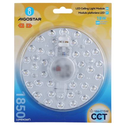 Aigostar - LED Magnetic Module LED/18W/230V 3000/4000/6500K