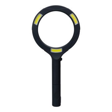 Aigostar - LED Magnifier with LED Lighting/3W/2xAA IP44