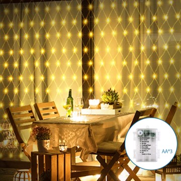 Aigostar - LED Outdoor Christmas chain 100xLED/8 functions 4,5x1,5m IP44 warm white