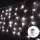 Aigostar - LED Outdoor Christmas chain 100xLED/8 functions 8x0,4m IP44 cool white