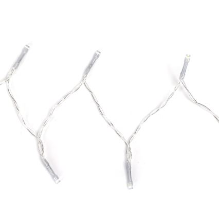 Aigostar -LED Outdoor Christmas chain 150xLED/8 functions 3xAA 15,3m IP44 warm white