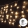 Aigostar - LED Outdoor Christmas chain 200xLED/8 functions 13x0,4m IP44 warm white