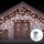 Aigostar - LED Outdoor Christmas chain 200xLED/8 functions 13x0,6m IP44 cool white