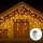 Aigostar - LED Outdoor Christmas chain 200xLED/8 functions 13x0,6m IP44 warm white