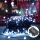 Aigostar - LED Outdoor Christmas chain 200xLED/8 functions/3xAA 10,3m IP44 cool white