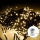 Aigostar - LED Outdoor Christmas chain 50xLED/8 functions 3xAA 5,3m IP44 warm white