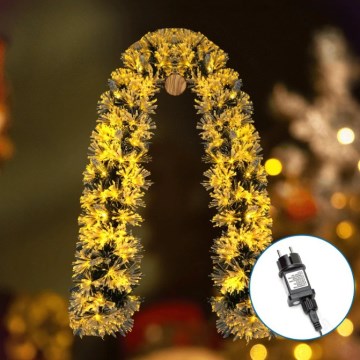 Aigostar - LED Outdoor Christmas Decoration 112 LEDs / 3.6W / 230V / 2 m / IP44 / Warm White