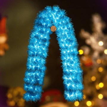 Aigostar - LED Outdoor Christmas Decoration 112xLED/3,6W/230V 2m IP44 Blue