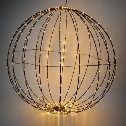 Aigostar - LED Outdoor Christmas decoration 177 LEDs/3.6W/230V 60 cm IP44 warm white