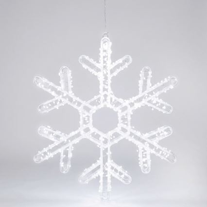 Aigostar - LED Outdoor Christmas Decoration 540 LEDs/6W/230V IP44 Cool White 45cm Snowflake