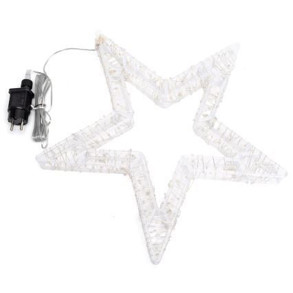 Aigostar - LED Outdoor Christmas Decoration 540xLED/6W/230V IP44 warm white 45cm star