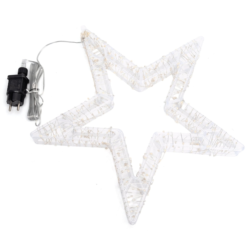 Aigostar - LED Outdoor Christmas Decoration 540xLED/6W/230V IP44 warm white 45cm star