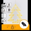 Aigostar - LED Outdoor Christmas decoration 540xLED/6W/230V IP44 warm white 45cm tree