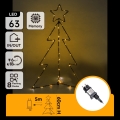 Aigostar - LED outdoor Christmas decoration LED/3.6W/230V 60 cm IP44 warm white