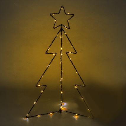 Aigostar - LED outdoor Christmas decoration LED/3.6W/230V 60 cm IP44 warm white