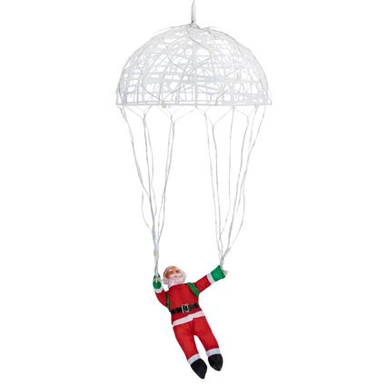Aigostar - LED Outdoor Christmas Decoration LED/3xAA IP44 Santa Claus