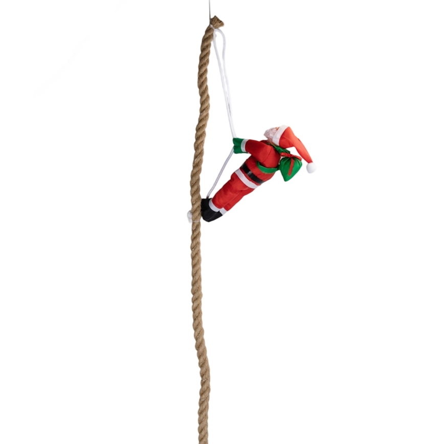 Aigostar - LED Outdoor Christmas Decoration LED/4xAA IP44 Parachuting Santa Claus