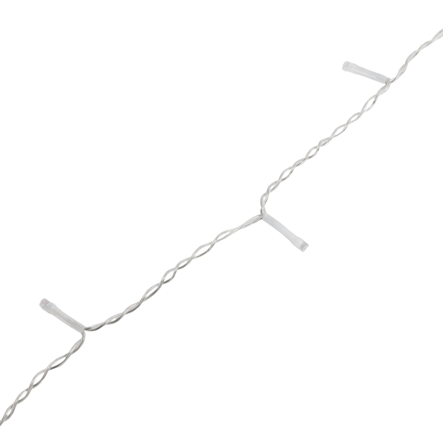 Aigostar - LED Outdoor Christmas Light Chain, 300xLED/8 functions, 3xAA, 18x0.6 m, IP44, warm white