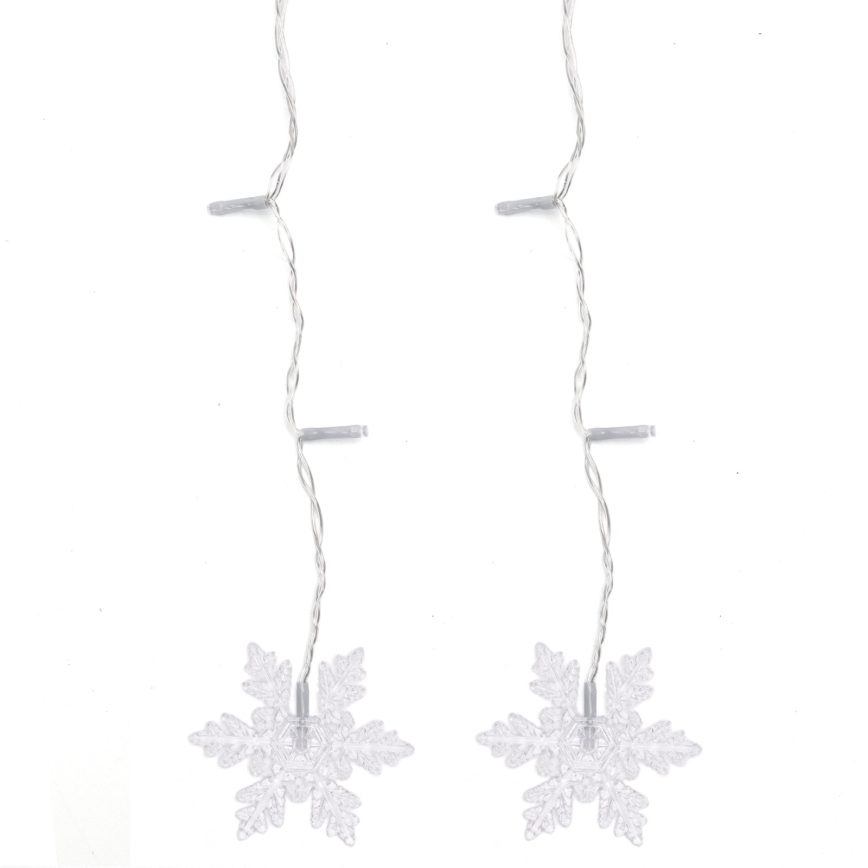 Aigostar - LED Outdoor String Lights 120 LEDs / 8 Modes 3 x 0.7 m IP44 Warm White + Remote Control
