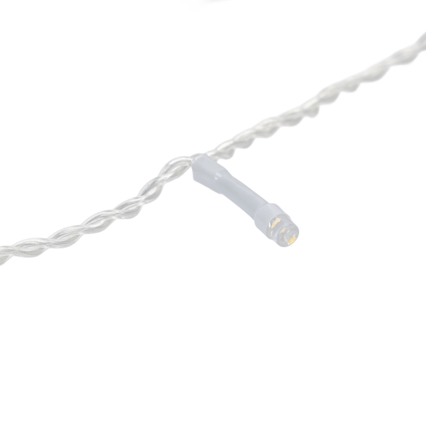 Aigostar - LED Outdoor Christmas String Lights 150 LEDs/6W/230V/8 modes 1.5x1 m IP44 warm white + remote control
