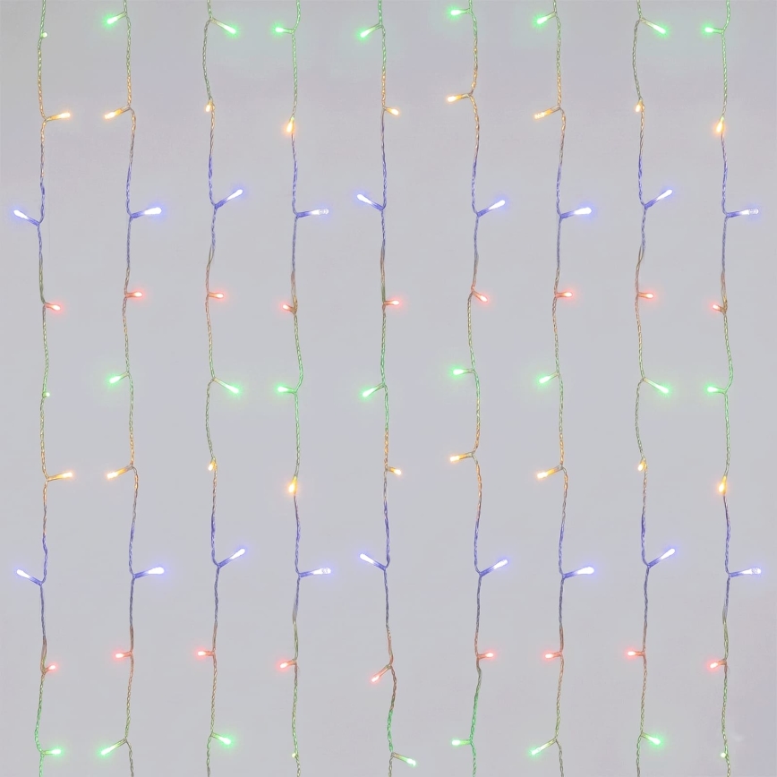 Aigostar - LED Outdoor Christmas lights 372xLED/8 functions 6x1,2m IP44 multicolor
