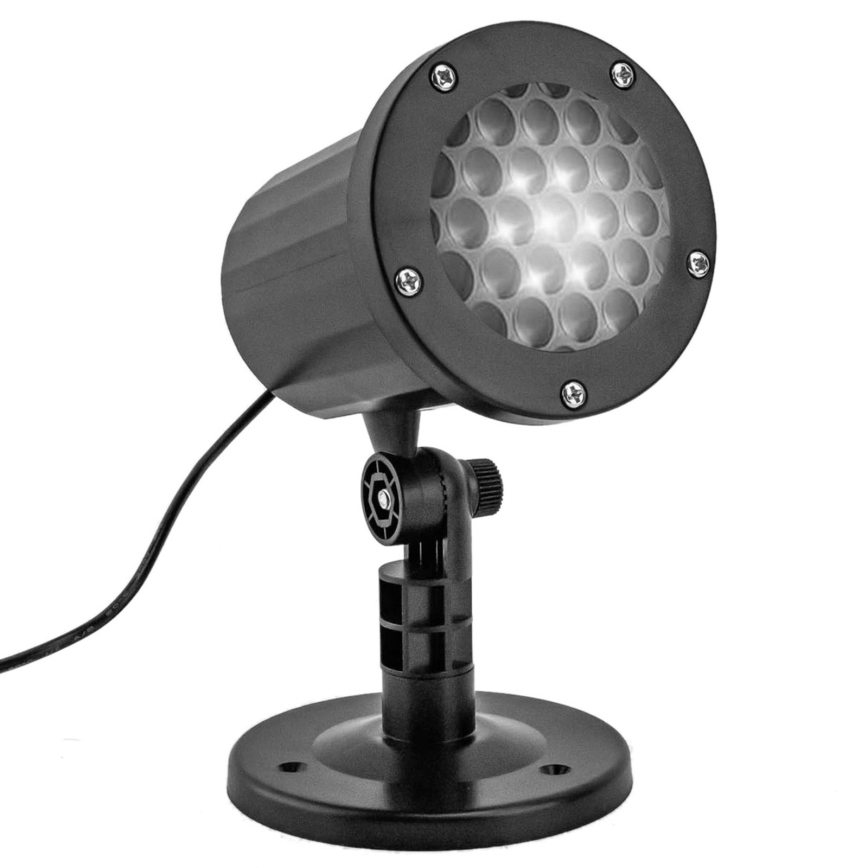 Aigostar - LED Christmas Outdoor Snowflake Projector LED/5W/230V IP44 Cool White