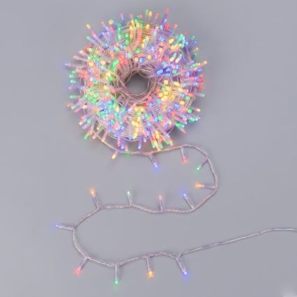 Aigostar - LED Outdoor Christmas String 150 LEDs/8 Modes 10.3 m IP44 Multicolor