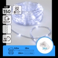 Aigostar - LED Outdoor Christmas String 150xLED/8 functions 3xAA 15,3m IP44 cool white