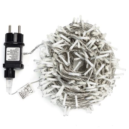 Aigostar - LED Outdoor Christmas String Lights, 400 LEDs, 8 Modes, 20 m, IP44, Warm White