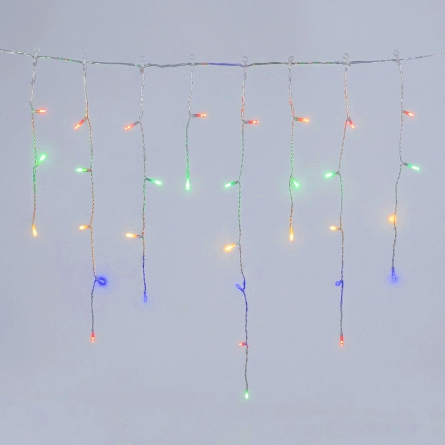 Aigostar - LED Outdoor Christmas String Lights 100xLED/8 modes 3xAA 8x06m IP44 multicolor