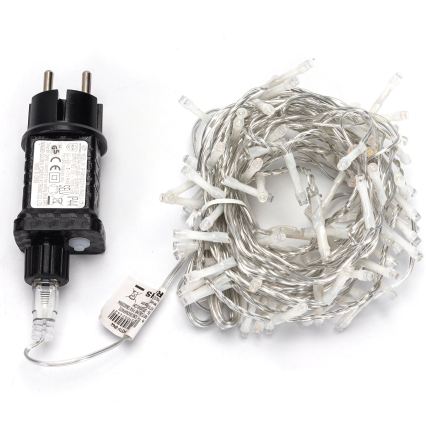 Aigostar - LED Outdoor Christmas String Lights 100 LEDs/8 functions 5.3 m IP44 multicolor