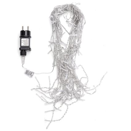 Aigostar - LED Outdoor Christmas string lights 100xLED/8 functions 8x0,4m IP44 multicolor