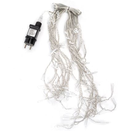Aigostar - LED Outdoor Christmas String Lights 100xLED/8 modes 8x0.4m IP44 warm white
