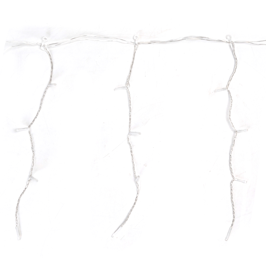Aigostar - LED Outdoor Christmas String Lights 100xLED/8 modes 8x0.4m IP44 warm white
