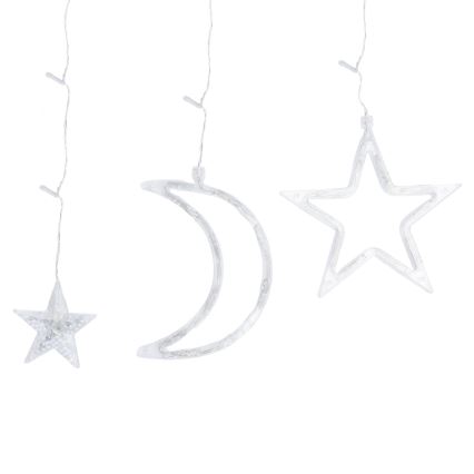 Aigostar - LED Outdoor Christmas String Lights 120xLED/6W/230V/8 modes 3x0,6m IP44 warm white + remote control