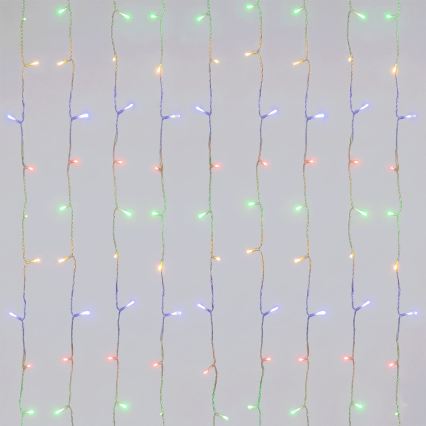 Aigostar - LED Outdoor Christmas String Lights 120 LEDs / 8 functions, 3.9 x 1.2 m, IP44, multicolor
